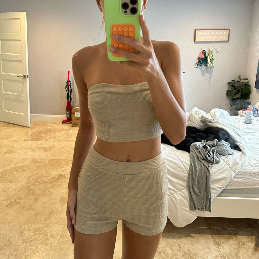 Zara two piece knit set